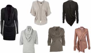 светри для фігури «пісочний годинник»