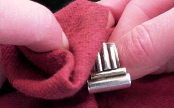 самостійне очищення срібла