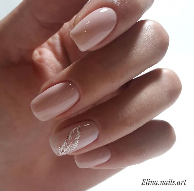 Ідеї манікюру нюд (70 фото)