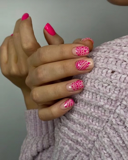 Гарний дизайн коротких та довгих нігтів