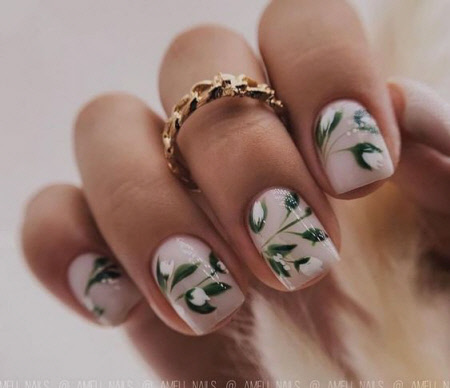 Гарний дизайн коротких та довгих нігтів