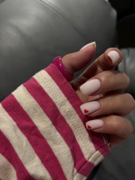 Дизайн нігтів на День Святого Валентина