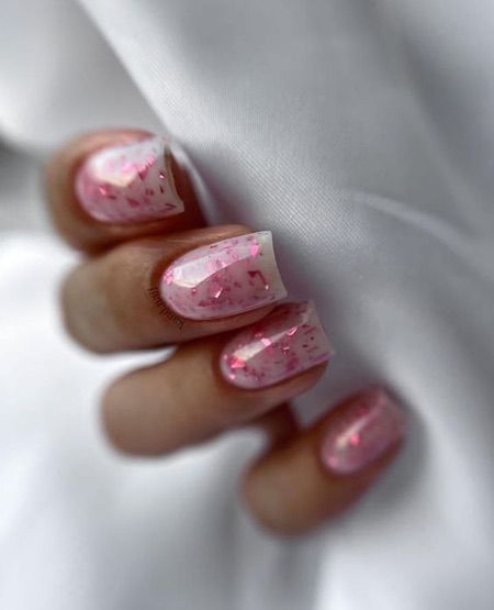 Манікюр із фольгою