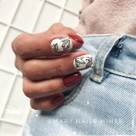 Білий манікюр із дизайном: модні тренди