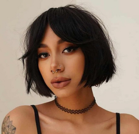 Асиметричні короткі стрижки
