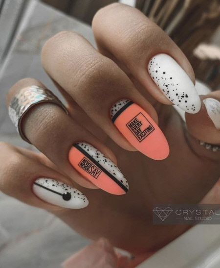 Білий манікюр із дизайном: модні тренди