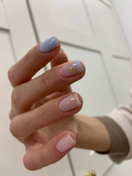 Фото новинки молочного манікюру