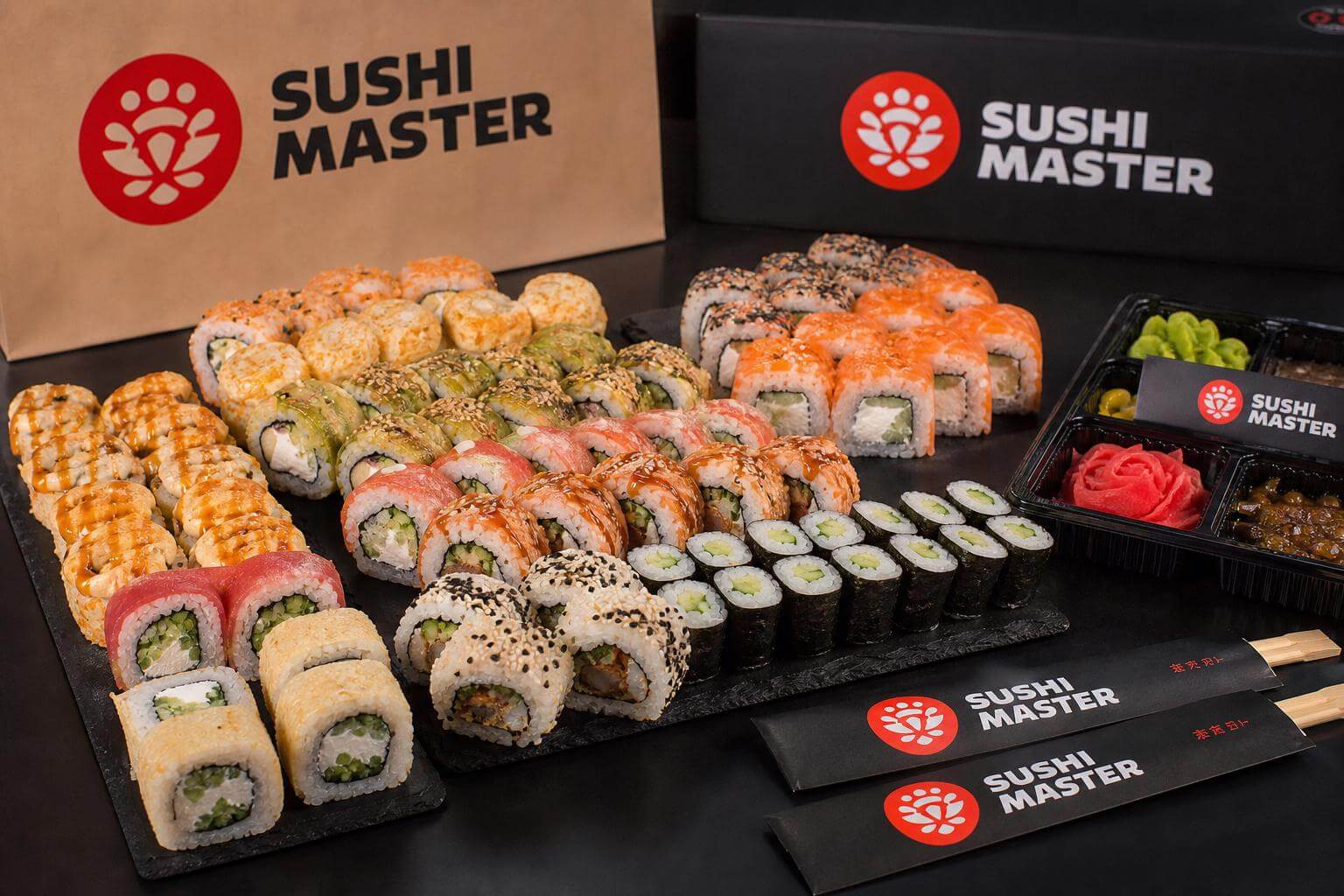 Суші Сети на столі Sushi Master Суші Сети на столі Sushi Master