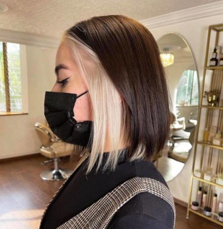 Каре на середнє волосся