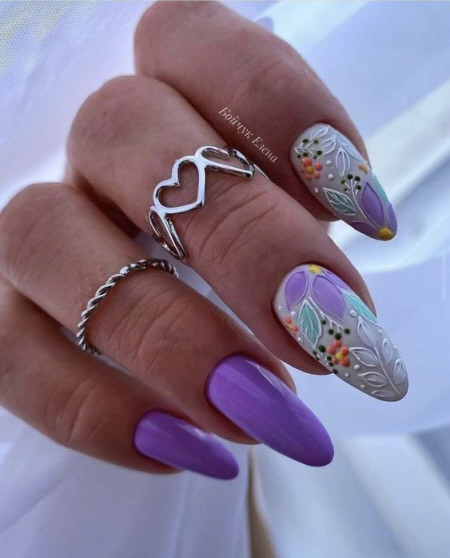 Фото новинки красивого дизайну нігтів з інстаграм