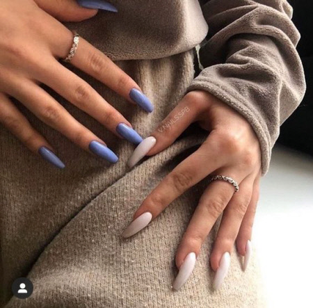 Матовий манікюр